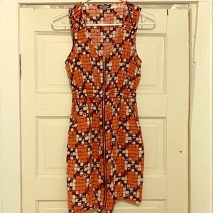 Cute Kieus zip dress with pockets- Sz Small